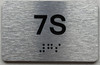 APT# 7S SILVER Sign