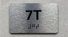 APT# 7T SILVER Compliance Sign
