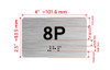APT# 8P SILVER Hpd Sign