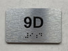 APT# 9D SILVER Compliance Sign