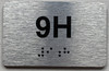 APT# 9H SILVER Sign