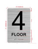 4 FLOOR Hpd Sign