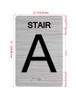 STAIR A Hpd Sign