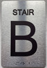 STAIR B Compliance Sign