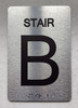 STAIR B Ada Sign