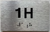 APT# 1H Sign