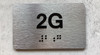 APT# 2G Ada Sign