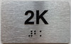 APT# 2K Sign