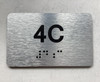 APT# 4C Ada Sign