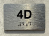 APT# 2F Ada Sign