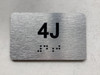 APT# 4J Compliance Sign