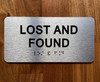 Lost And Found Safety Sign
