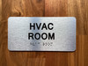 The Hvac Room Compliance Sign