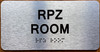 The Rpz Room Sign