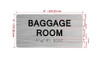 The Baggage Room Hpd Sign