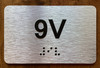 Apartment Number 9U Sign