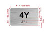 Apartment Number 4Y Hpd Sign