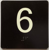 6 Sign with Raised Letters Sign