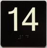 14 Sign with Raised Letters Sign