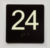 24 Sign with Raised Letters Compliance Sign