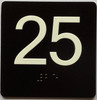 25 Sign with Raised Letters Sign