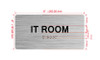 IT Room Hpd Sign