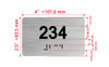 Apartment number 234 Hpd Sign