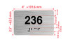 Apartment number 236 Hpd Sign