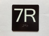 7R Elevator Jamb Plate Compliance Sign