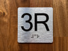 3R Elevator Jamb Plate Compliance Sign