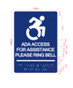 Access For Assistance Please Ring Bell Or Call With Hpd Sign