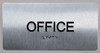 Office  Signage -Tactile Touch Braille  Signage