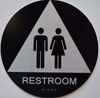Unisex Restroom CA - Sign