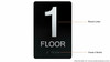 Sign Floor Number  -1ST Floor ,