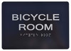 Bicycle Room  Signage Black