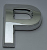 1 PCS - Apartment Number Sign/Mailbox Number Sign, Door Number Sign. Letter P ,3D