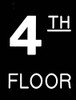 Floor number Sign nyc hpd