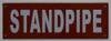 Standpipe  Signage