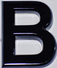 1 PCS - Apartment Number  Signage/Mailbox Number  Signage, Door Number  Signage. Letter B