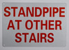 Standpipe at Other Stairs  ,