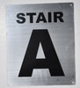 Stair A  Signage