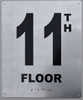 11TH Floor  Signage