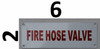 Fire Hose Valve  Signage