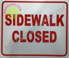 Copy of Sidewalk Closed sign-cross here right arrow Refle