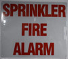 "Sprinkler FIRE Alarm"  Signage