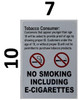 Sign Tobacco Consumer Notice  - for Retail