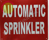 Automatic Sprinkler  Signage