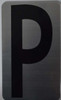 House Number Letter Sign/Apartment Number Letter Sign- Letter P