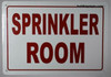 Sprinkler Room  Signage Engineer Grade Reflective   Signage