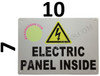 Sign Electrical Panel Inside